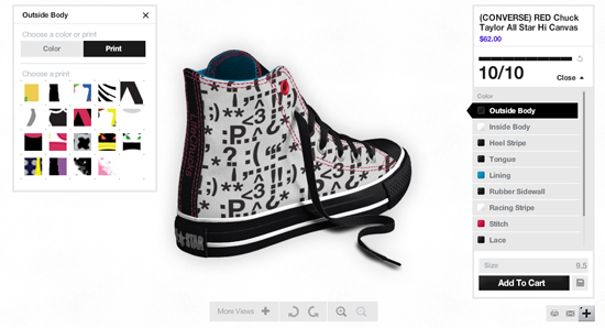 make your own converse