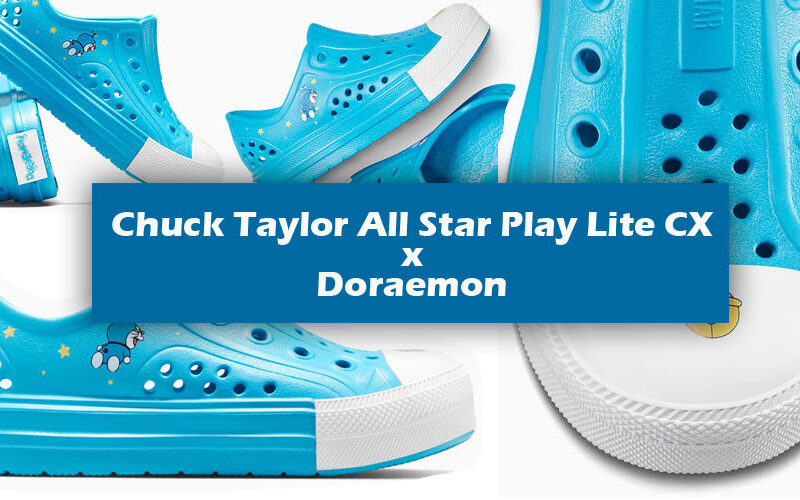 Converse for Kids: The Chuck Taylor All Star Play Lite CX Meets Doraemon