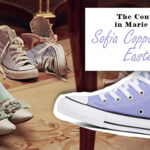 The Purple Converse Shoes in Marie Antoinette